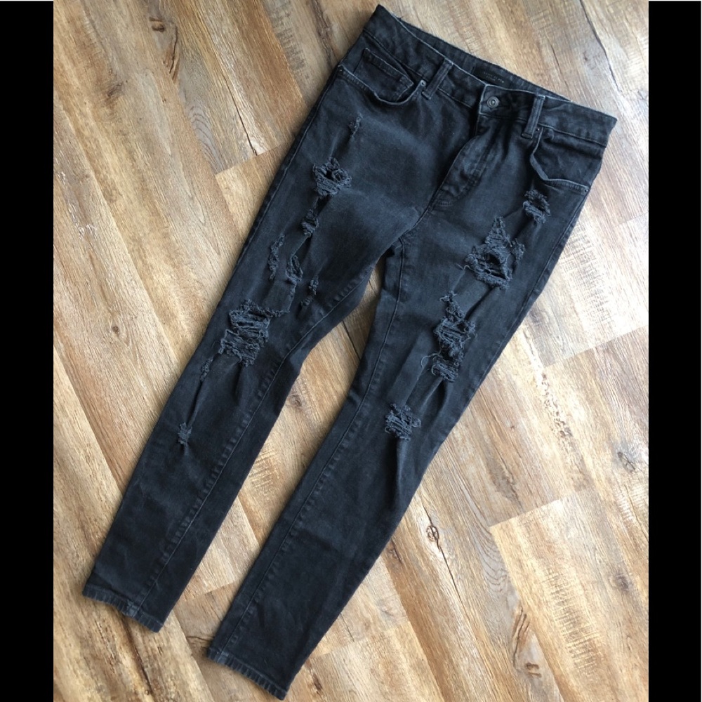 Men’s Skinny Distressed Jeans